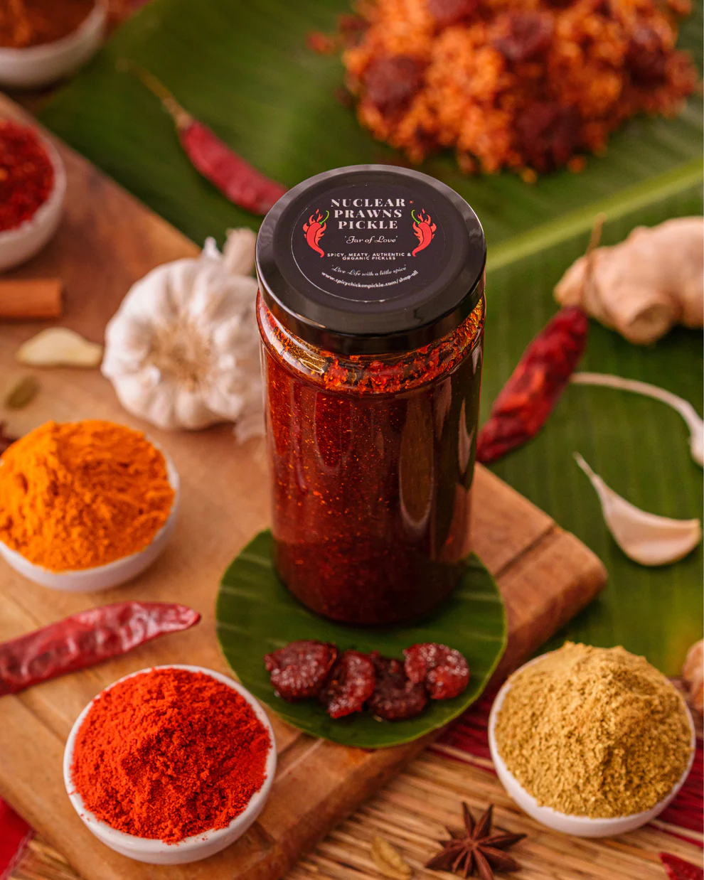 Spicy Prawn Pickle